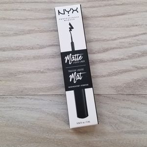 NYX Matte Liquid Eye Liner black